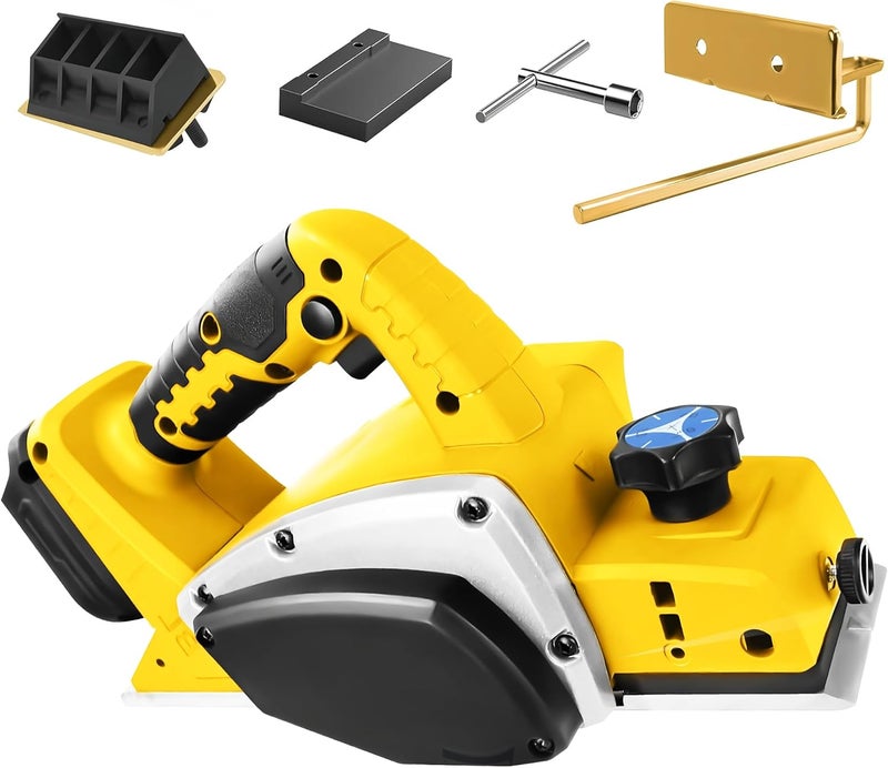 Tsukairo Cordless Brushless Handheld Planer Compatible with Dewalt 20V MAX Battery, 3-1/4″, 15000 RPM, Power Planer Tool Only (No Battery), Electric Wood Planer for Woodworking, Carpenter and Home DIY - Image 1